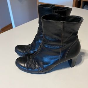 BOGO - Paul Green Dark Brown Booties 6